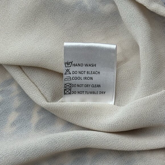 Olivaceous Jules Size Small Snake Print Cut-Out Back Ruffle V-neck Mini Dress - Picture 7 of 12